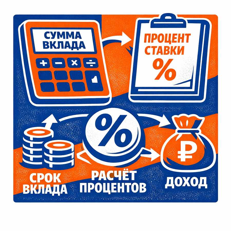 данные для расчёта суммы и ставки
