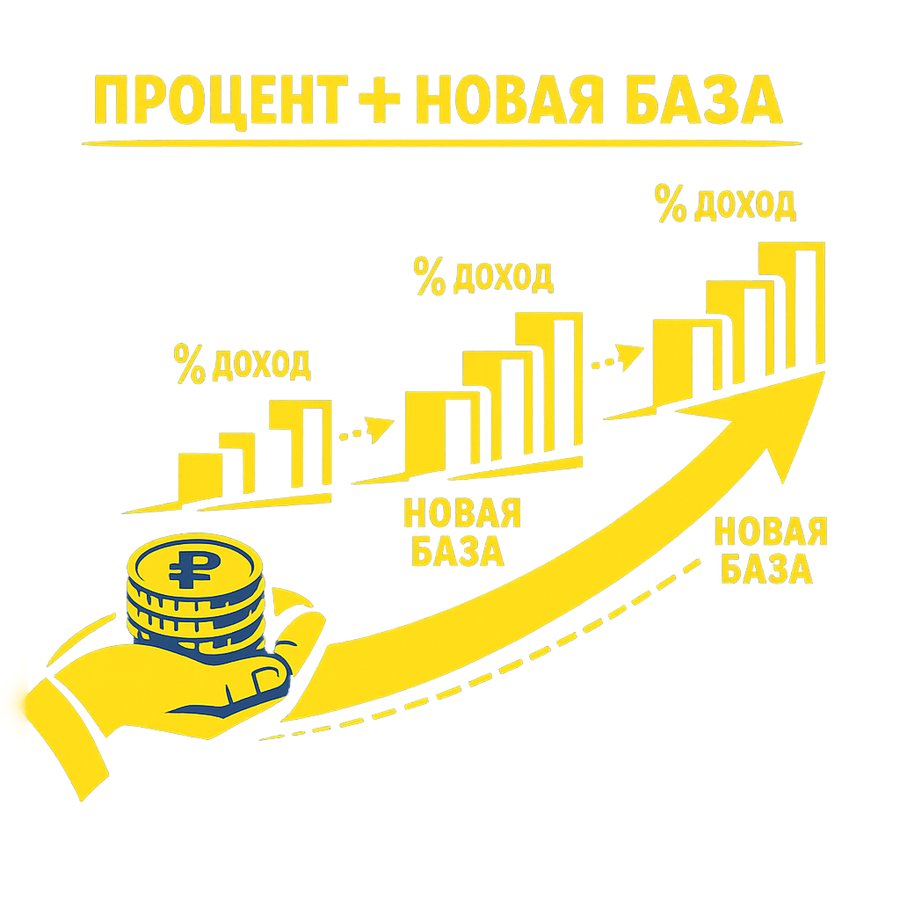 сложные проценты и капитализация вклада